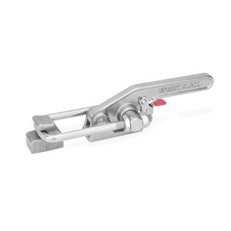 J.W. WINCO GN852.3-1700-T6S-NI Latch Toggle Clamp 852.3-1700-T6S-NI